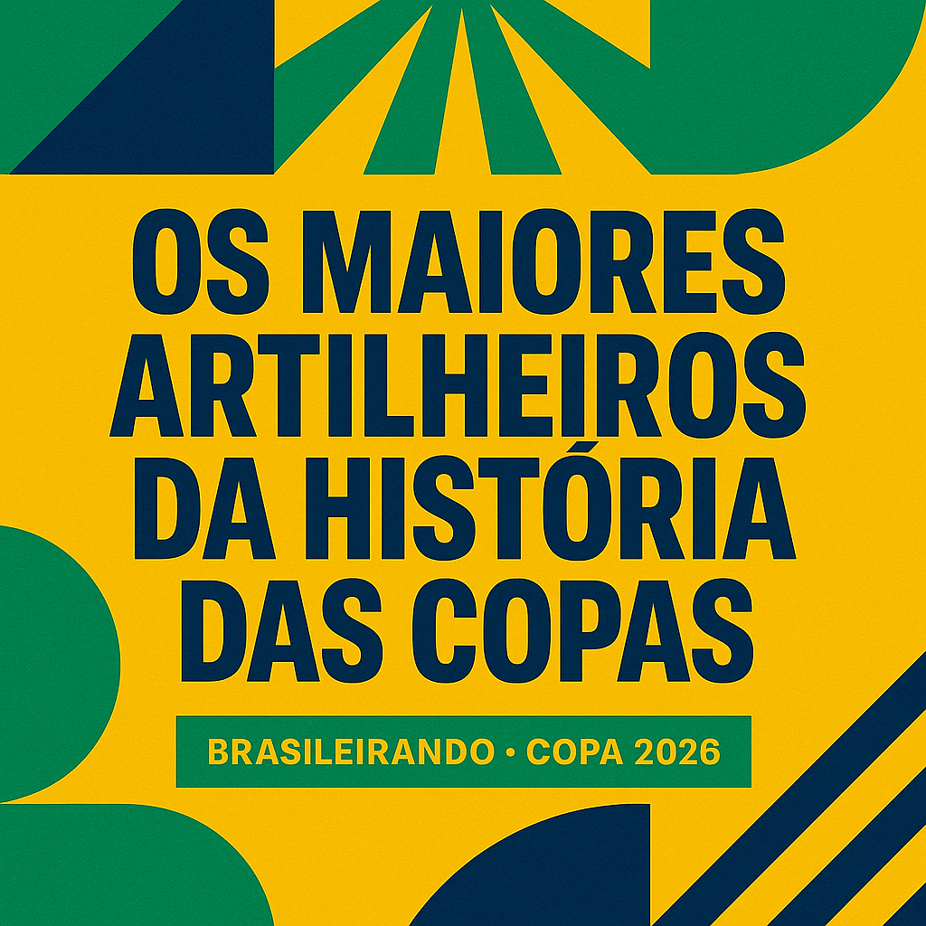 OS MAIORES ARTILHEIROS DA HISTÓRIA DAS COPAS