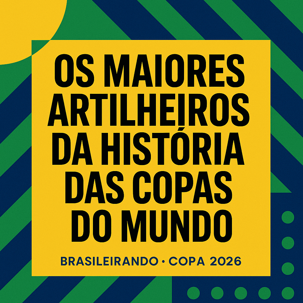OS MAIORES ARTILHEIROS DA HISTÓRIA DAS COPAS DO MUNDO